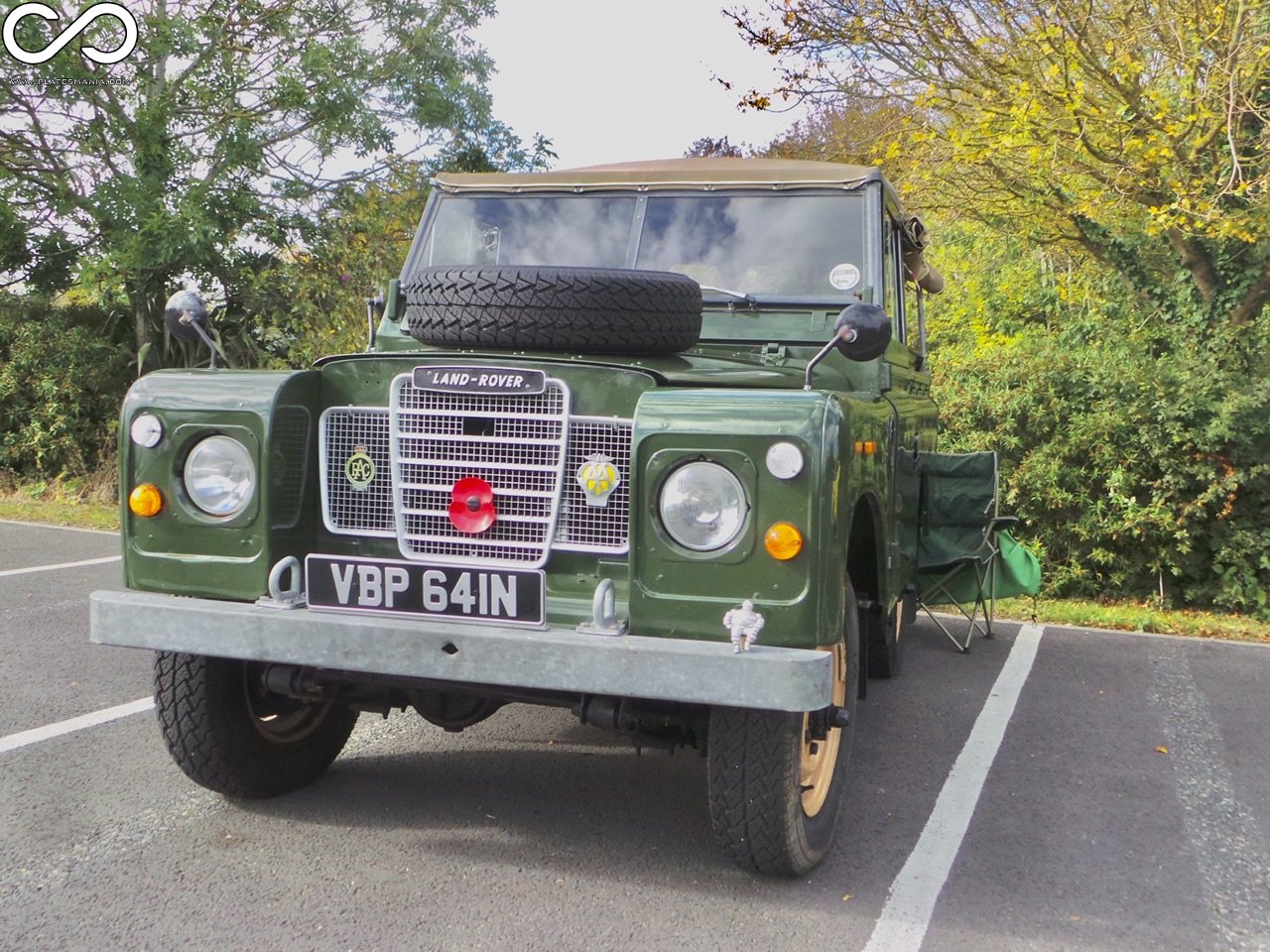 VBP641N, Land Rover Series III 