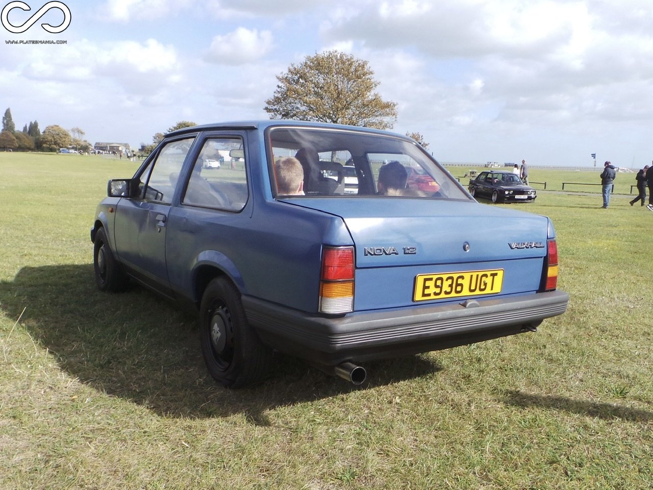 E936UGT, Vauxhall Nova 1st gen 2-door Sedan (A; S83), 1982–1985