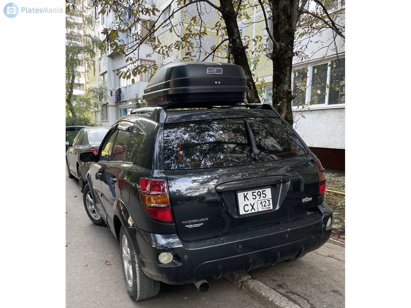 к 595 сх 123, Pontiac Vibe 1st gen (ZZE), 2002–2008