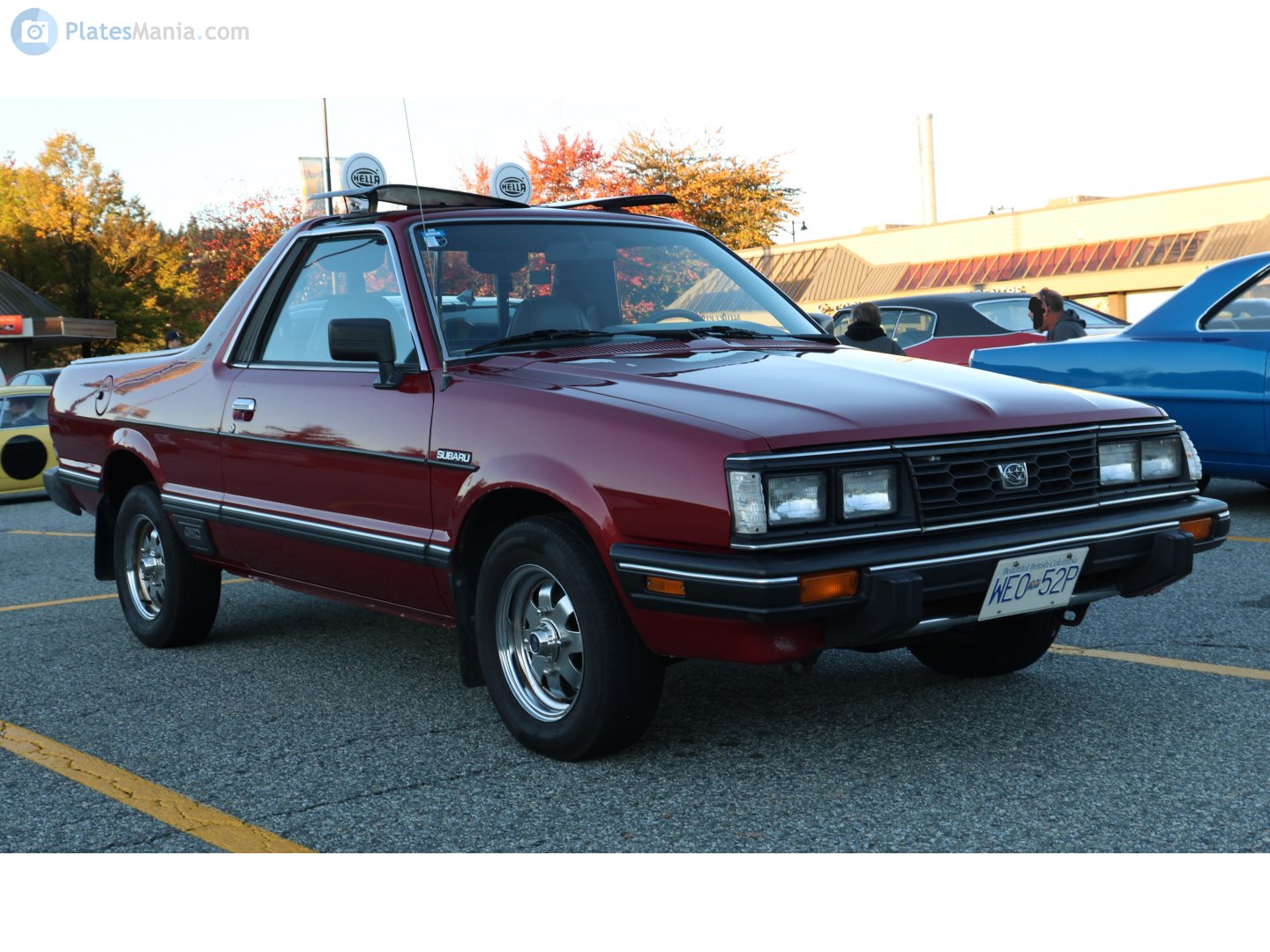 WE0-52P, Subaru BRAT / 284 / Brumby 2nd gen, 1981–1993