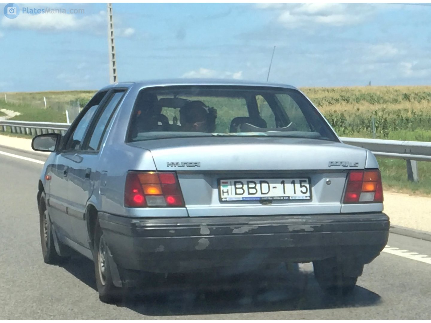 BBD-115, Hyundai Pony 4th gen Sedan (X2; EU-market), facelift, 1991–1994