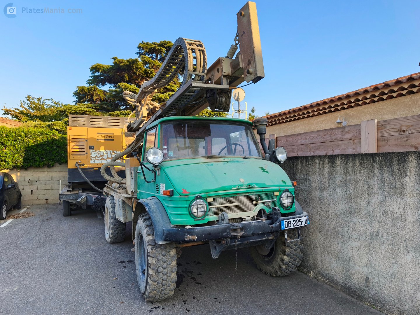 DB-225-JM, Mercedes-Benz Unimog 404  Heavy Series, 1955­–1980