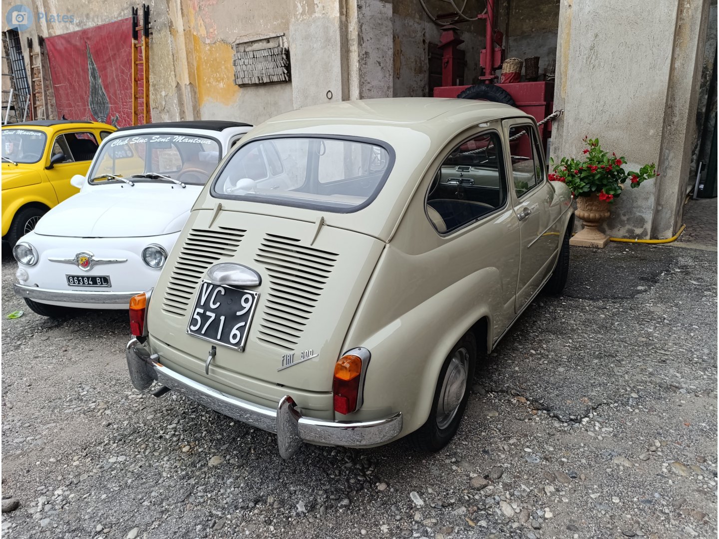 VC 95716, FIAT 600 (600D) Berlina (100), 1955–1969