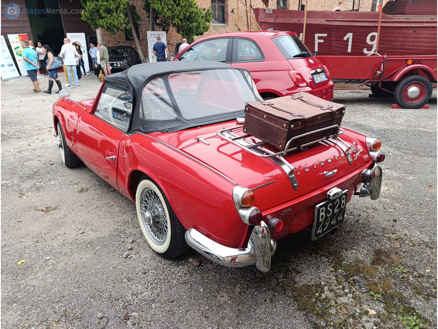BS 284944, Triumph Spitfire 2-door Roadster (MkI/MkII), 1962–1967