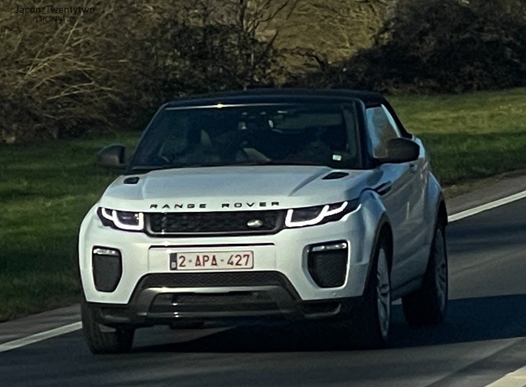 2-APA-427, Land Rover Range Rover Evoque 1st gen Convertible SUV (L538), 2016–2019