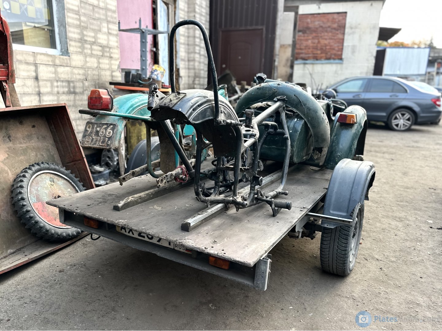 9166 ВЛЦ, Motorcycles and mopeds (1958) 