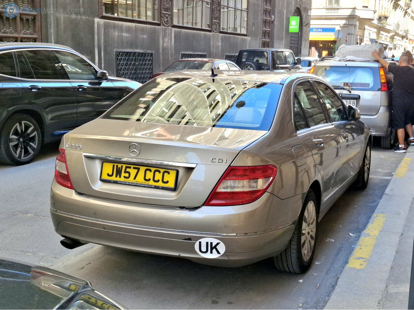 JW57CCC, Mercedes-Benz C-Klasse 3rd gen Sedan (W204), 2007–2015