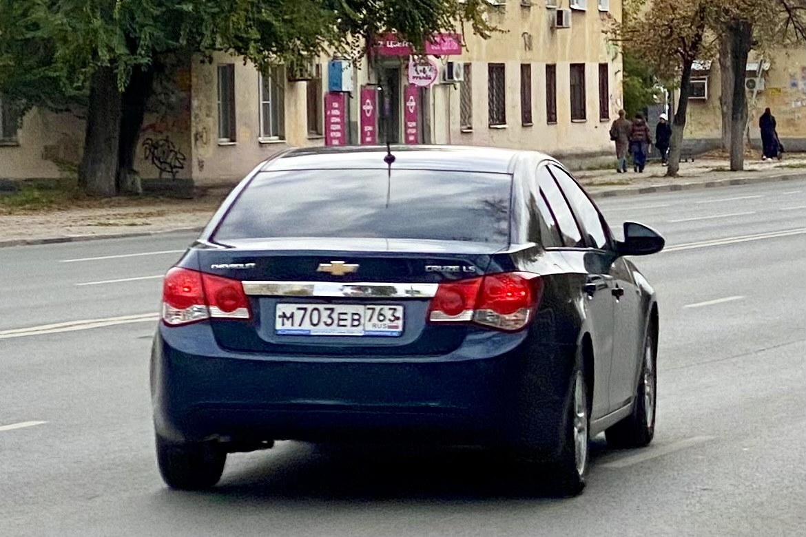 м 703 ев 763, Chevrolet Cruze 1st gen Sedan (J300), 2008–2016