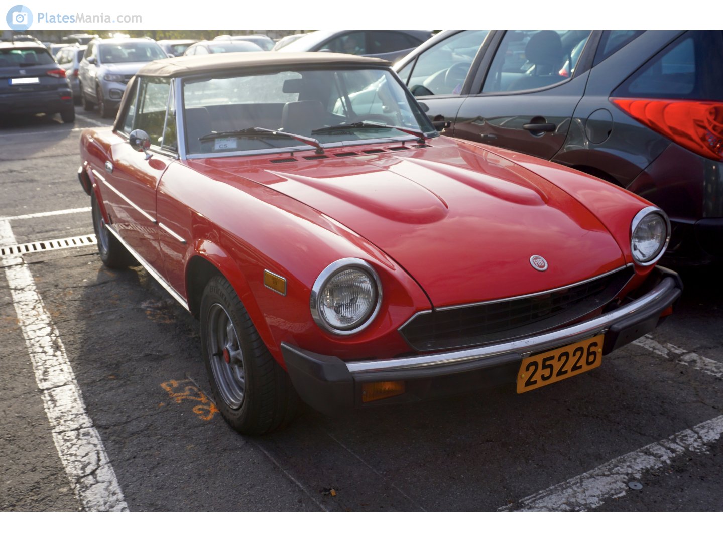 25226, FIAT 124 1st gen Sport Spider, 1966–1978