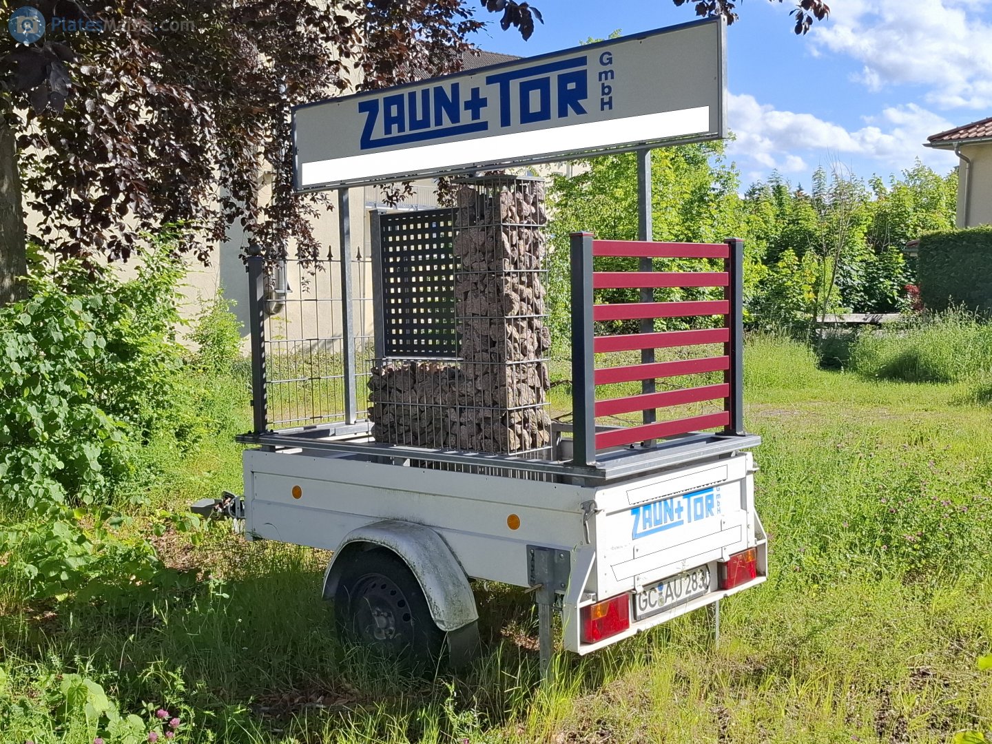 GC AU 283, Regular plates 