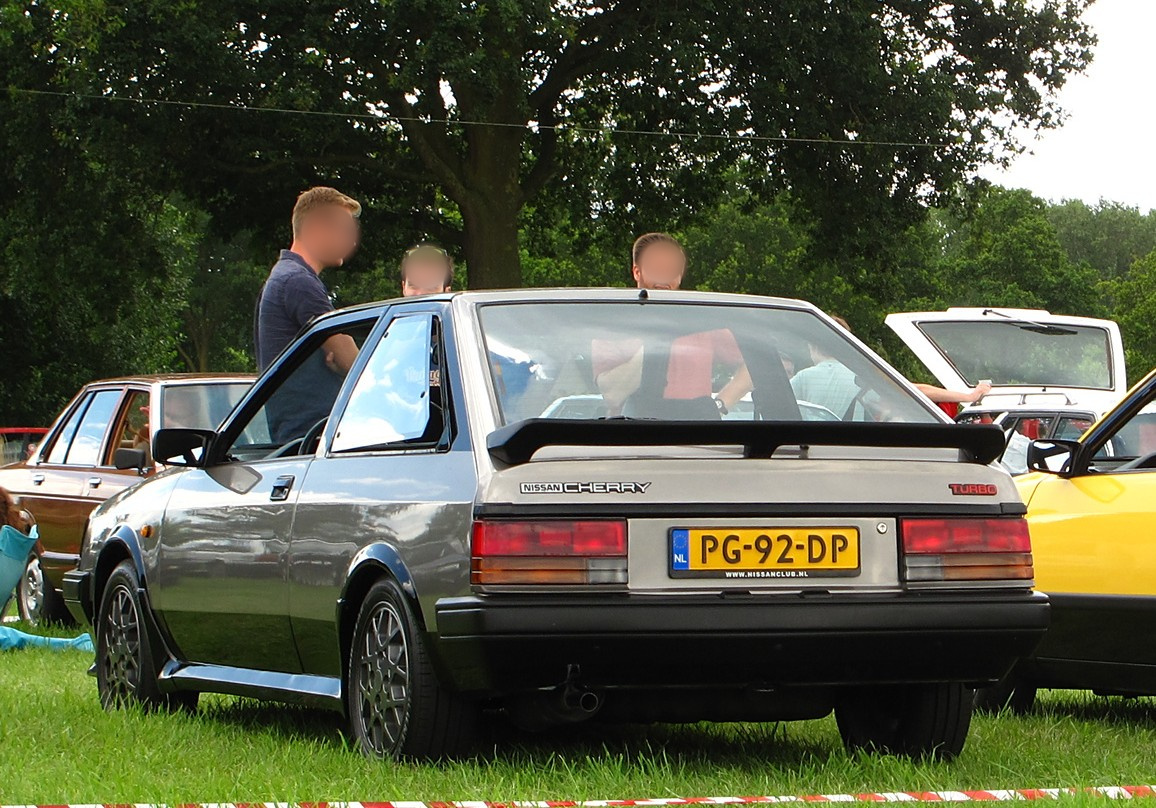 PG-92-DP, Nissan Cherry 4th gen 3-door Hatch (N12), 1982–1986