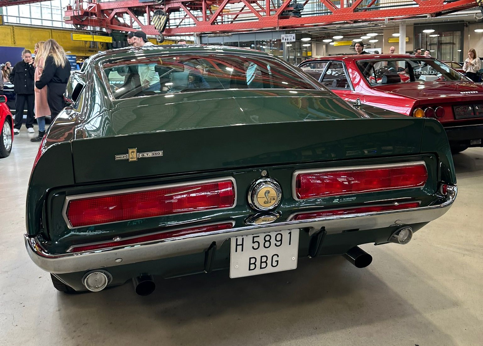 H 5891 BBG, Ford Mustang 1st gen Shelby 2-door Fastback, 1964–1970