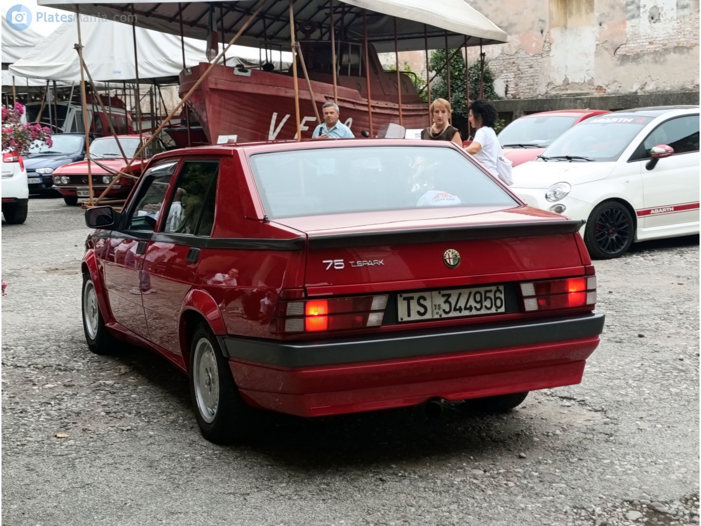 TS 344956, Alfa Romeo 75 1st gen (162B), 1985–1992