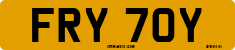 License plate of the United Kingdom, 1963 year system