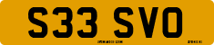 License plate of the United Kingdom, 1983 year system