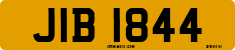 License plate of the United Kingdom, Northern Ireland (1966)