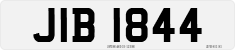 License plate of the United Kingdom, Northern Ireland (1966)