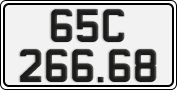 License plate of Vietnam, Cars