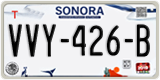 Sonora, Cars (AAA-000-A)