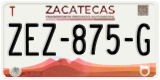 Zacatecas, Cars (AAA-000-A)
