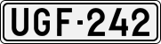 License plate of Finland, Cars