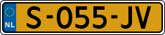 License plate of the Netherlands, Cars
