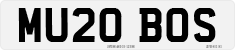License plate of the United Kingdom, 2001 year system