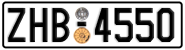 License plate of Greece, Cars