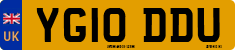 License plate of the United Kingdom, 2001 year system