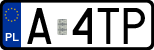 License plates of Poland, Regular car plates
