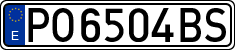 License plates of Spain, 1971 year series