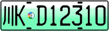 License plate of China, Electric vehicles