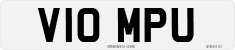 License plate of the United Kingdom, 1983 year system