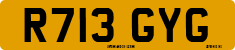 License plate of the United Kingdom, 1983 year system