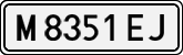 License plates of Spain, 1971 year series