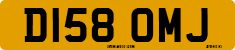 License plate of the United Kingdom, 1983 year system