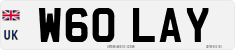 License plate of the United Kingdom, 1983 year system