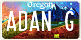 Oregon, Vanity Plates