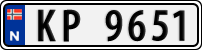 License plate of Norway, Trailers, motorcycles, special vehicles