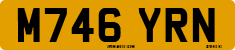 License plate of the United Kingdom, 1983 year system