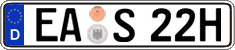 German license plate, Plates for oldtimers (type 