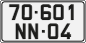 License plate of Vietnam, Diplomatic