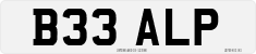 License plate of the United Kingdom, 1983 year system