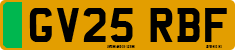 License plate of the United Kingdom, 2001 year system