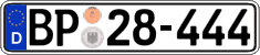 German license plate, Authorities and federal agencies