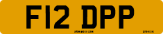 License plate of the United Kingdom, 1983 year system
