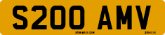 License plate of the United Kingdom, 1983 year system