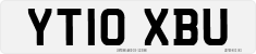 License plate of the United Kingdom, 2001 year system