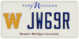 Michigan, Specialty plates (AB12C)