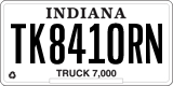 Indiana, TK123ABC (Truck)